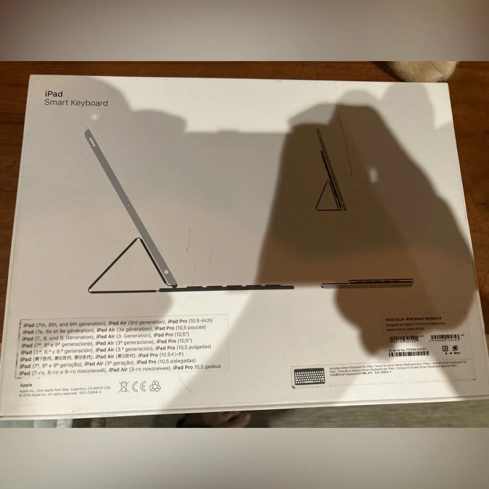 iPad Smart Keyboard- 7th, 8th, 9th Gen. iPad